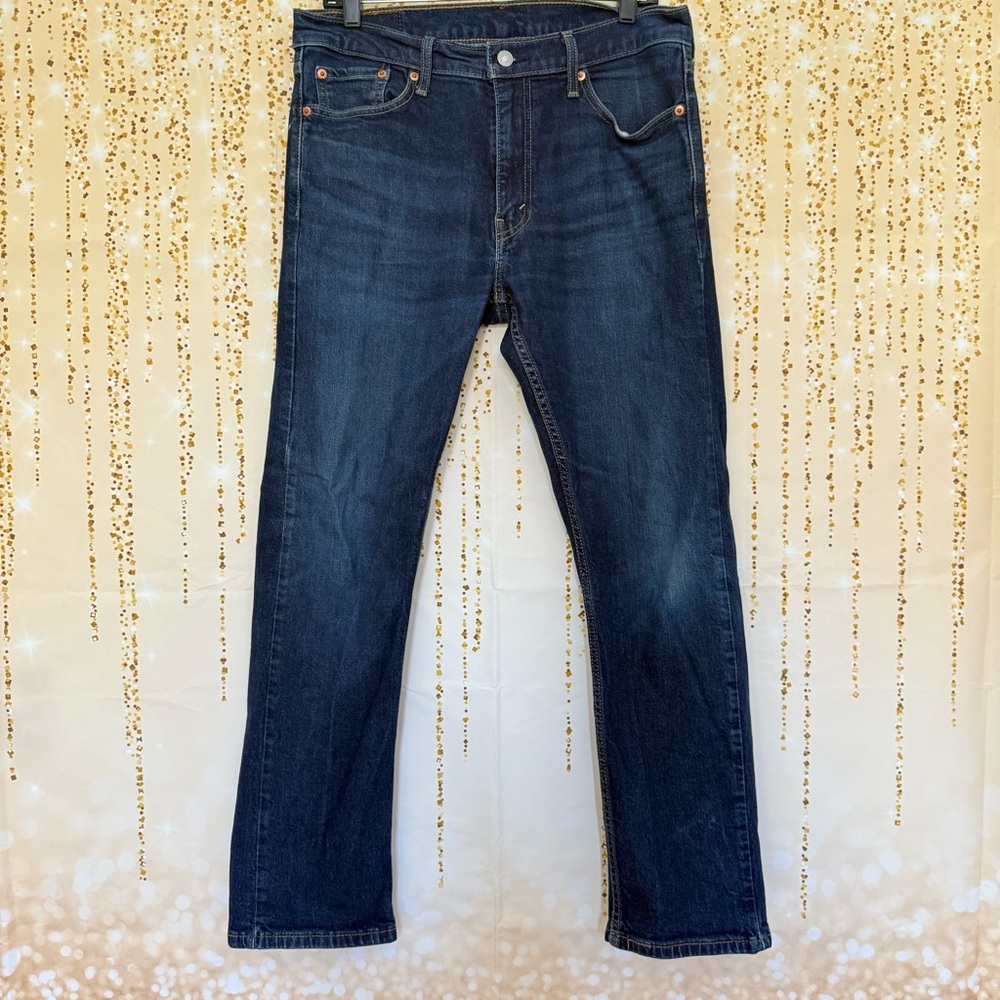 Levi's Men's Deep Blue Straight Jeans 33x30